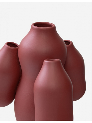 Ваза Moustache Allpa Mini Brown Allpa JBF 09 TERRACOTTA