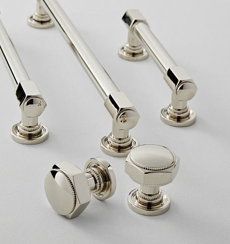 Ручка-кнопка Rejuvenation Hassalo d.3.2 Polished Nickel Hassalo 1285903 (C106306)