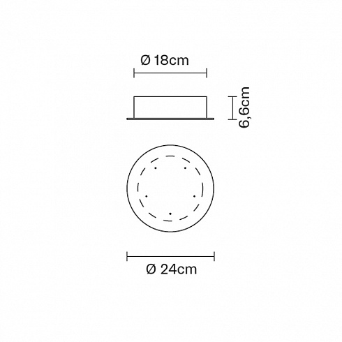 Потолочное крепление Fabbian F32M0401 Multispot