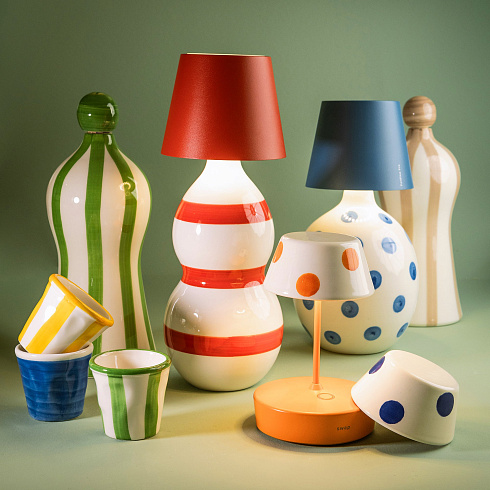 Настольная лампа Zafferano Poldina Stopper White Poldina LD0349B3