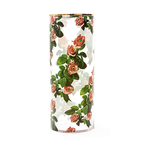 Ваза Seletti Roses Big Toiletpaper Glass Vase 14203
