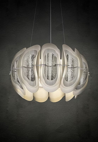 Подвесной светильник Slamp Fiordlys Gold Fiordlys FRDSM00GLD01T00ROUEU