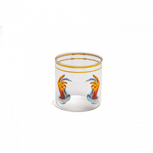 Стакан Seletti Hands With Snakes Toiletpaper Glass 15981