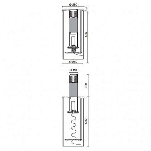 Фонарь Side E5500 Lift