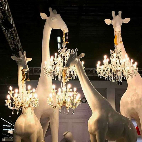 Уличный светильник Qeeboo Giraffe in Love M White Giraffe in Love 19004WH
