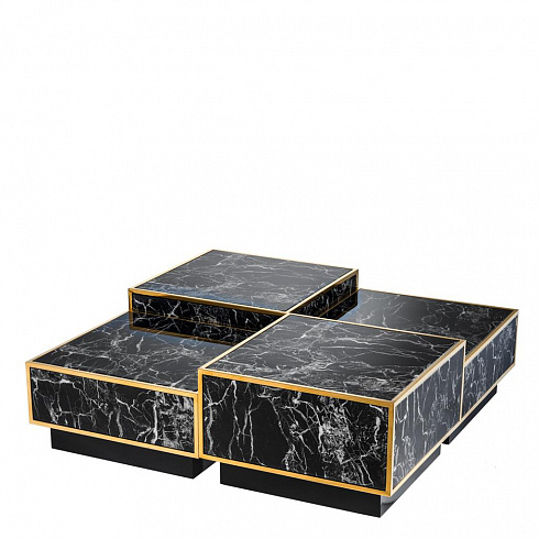 Журнальный стол Eichholtz Concordia set of 4 Faux Marble 110665