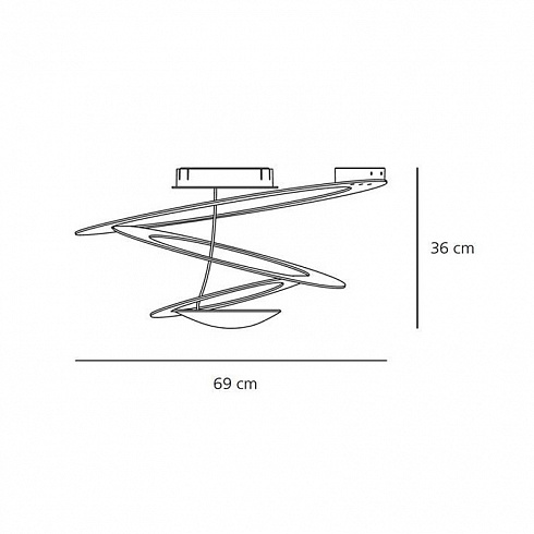 Потолочный светильник Artemide Pirce Mini Led White Pirce 1255110A