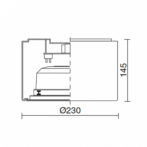 Встраиваемый светильник Side 63035 Net Range