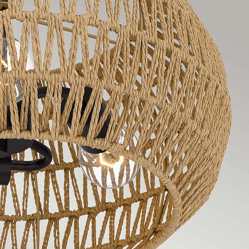 Потолочные светильники Quoizel QZ-CASABLANCA-3SF-PBZ 