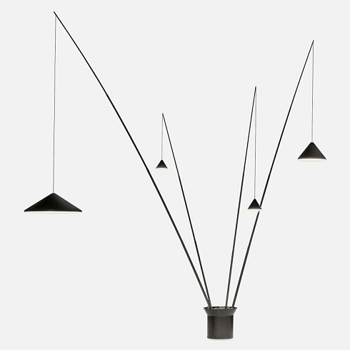 Напольный светильник Vibia North 5625 Black North 562511/15