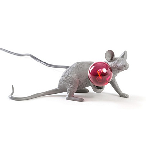 Mouse Lamp Grey Lop