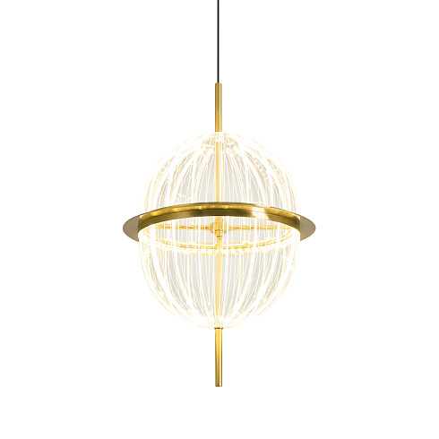 Подвесной светильник Delight Collection 8631P/C gold/clear 8631P
