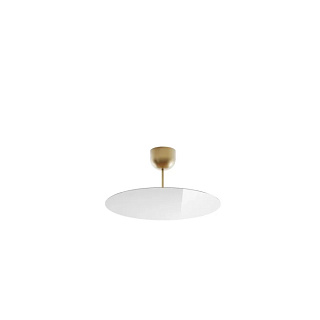 Millimetro stem 23cm – disc Ø50cm Brass