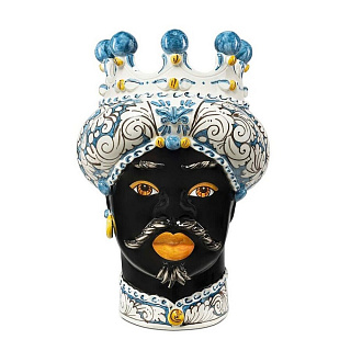 Moro Man Ornate blue