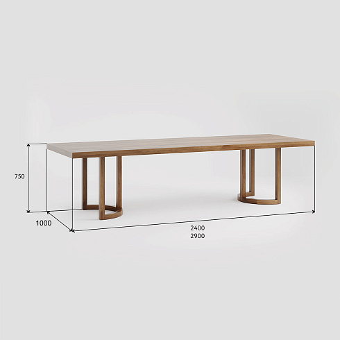 Обеденный стол Delight Collection Outdoor Valencia 240 Valencia Valencia Table 240x100