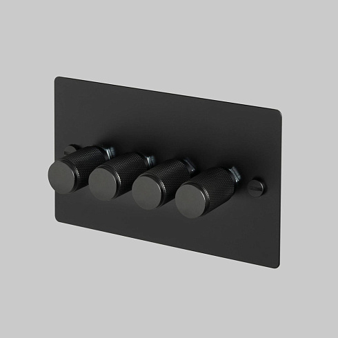 Диммер Buster and Punch 4G Cross Black/black Switches UK UK-DI-CO-4G-LED-BL-A