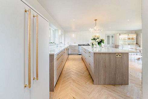 Ручка-скоба Buster and Punch Pull Bar Linear Large Brass Linear GPB-05296