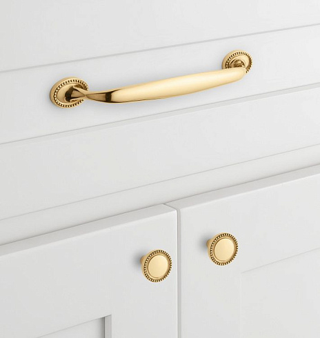 Ручка-кнопка Rejuvenation Axel Round Aged Brass Axel 4510696