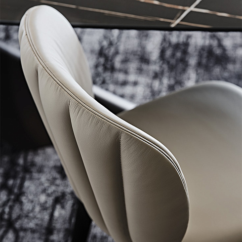 Стул Cattelan Italia Chrishell Burned Oak/Bianco Chris Chrishell FRRB/971