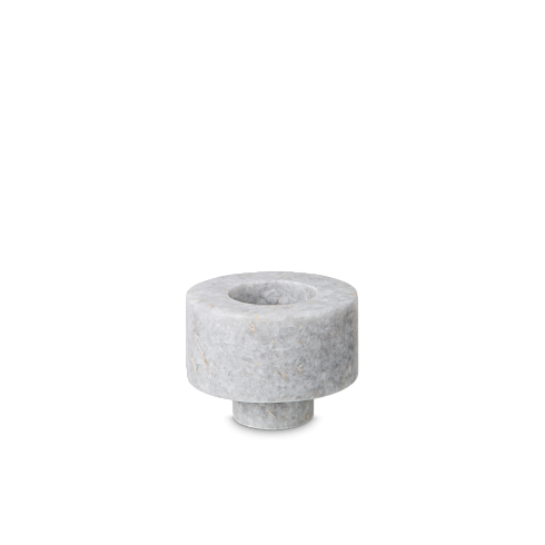 Подсвечник Tom Dixon Stone Stacking white Stone STCH11W