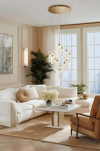 Подвесной светильник Delight Collection OM2367-F13 french gold OM2367