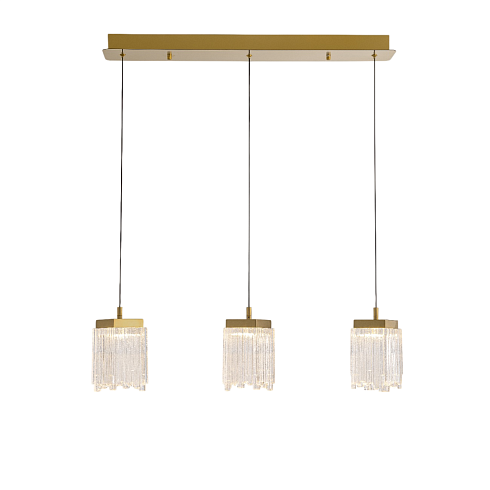 Подвесной светильник Delight Collection MD25020403-3B2 Satin gold, LED/16.4W, 3000K dimmable MD25020403 MD25020403-3B2 satin gold