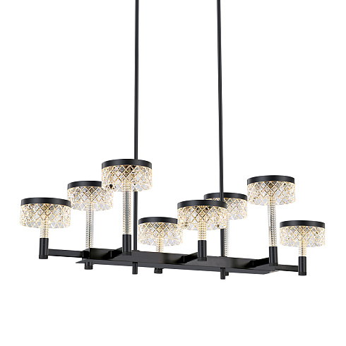 Люстра Delight Collection MD21020075-8B matt black Diamond cut