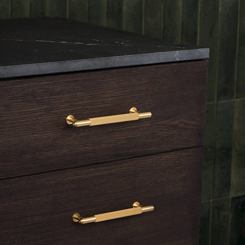 Ручка-скоба Buster and Punch Pull Bar Linear Small Brass Linear GPB-05286