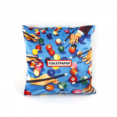 Подушка Seletti Toiletpaper Snooker Toiletpaper Cushion 02302