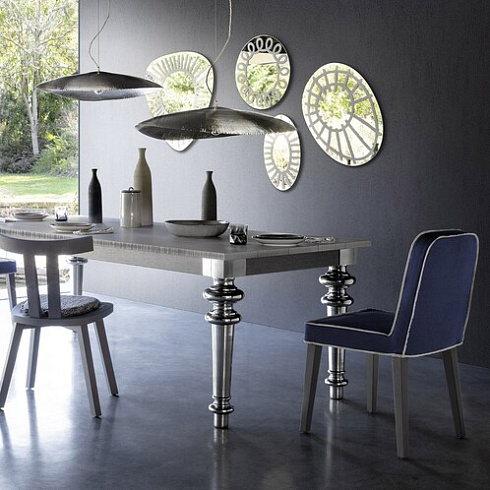 Подвесной светильник Gervasoni Silver 95 Brass-Silver