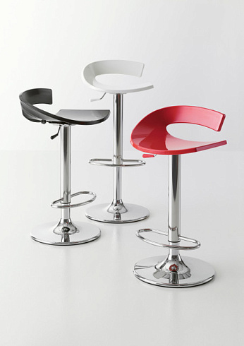 Барный стул Veneta Cucine Fly red Fly 19DSG1Q+rosso/chromo
