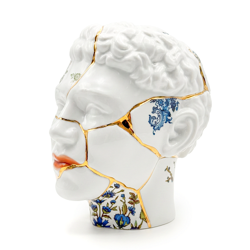 Ваза Seletti Kintsugi Head Him Kintsugi 09947