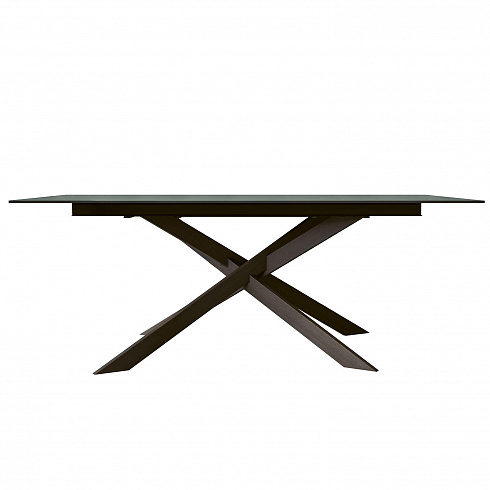 Обеденный стол Imperial Line Maxxi 180x100 Maxxi T24F-20.01 nero/verde comodoro