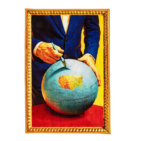 Коврик Seletti Globe Toiletpaper Rugs 18194