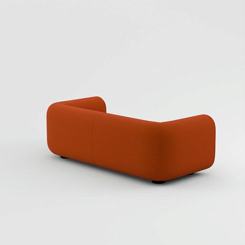 Диван Tom Dixon Plump 2.5 - Configuration 1 - Orange (Kvadrat Hallingdal 0600) Plump PLFS01BLHA0600