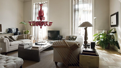 Люстра Barovier & Toso 5306/12 Fauve 5306/12/EK/CL