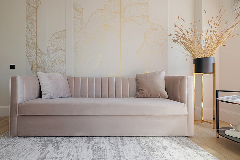 Диван Paolo трехм. раскладной 2 кат. + 2 подушки Garda Decor GD-PAOLO-2 