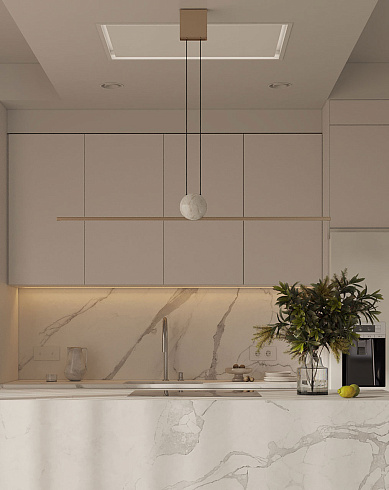 Подвесной светильник Italamp Regolo 8146/S Champagne Regolo 081460S0 001