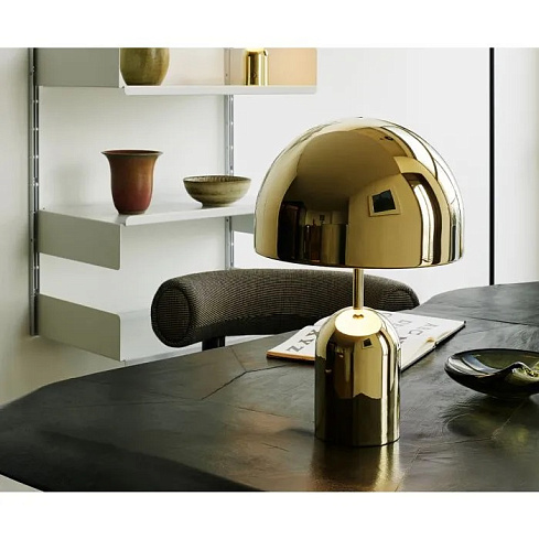 Настольная лампа Tom Dixon Bell gold Bell BEPO01GOUN