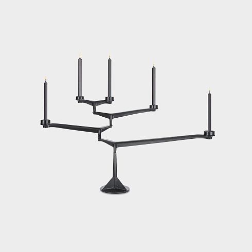 Подсвечник Tom Dixon Spin Large Black Spin SPC02BLK