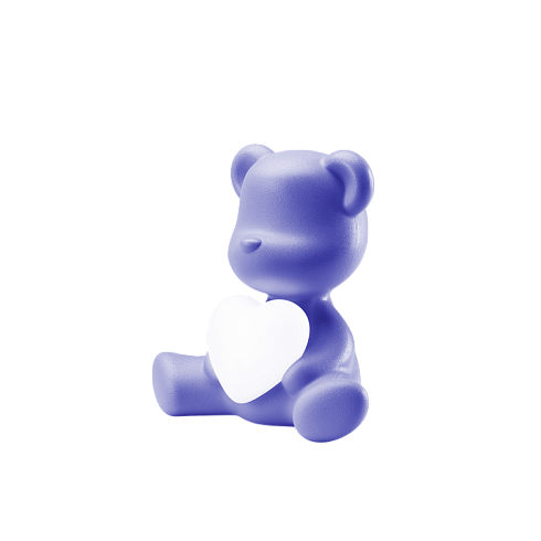 Настольная лампа Qeeboo Teddy Love XS Blue Violet Teddy 25005BV