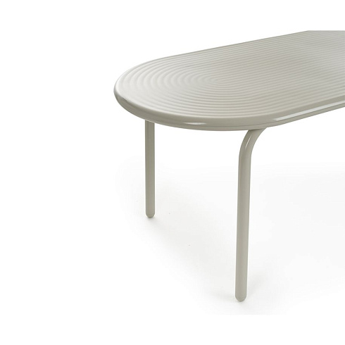 Стол Tom Dixon Groove Obround Putty Groove GRDT01PU-M1
