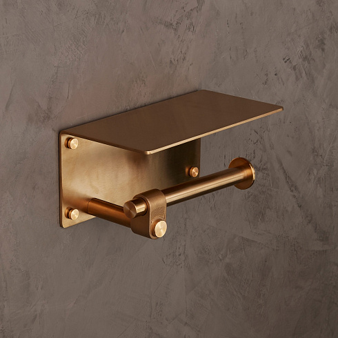 Держатель для туалетной бумаги Buster and Punch Toilet Cast Brass Cast UTA-052158