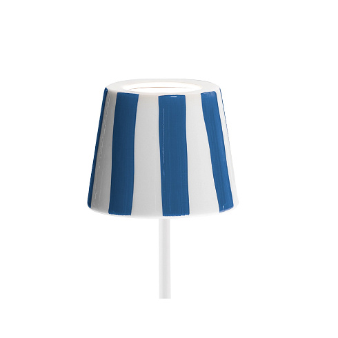 Абажур Zafferano Poldina d13 cm Green stripes Poldina LD035000