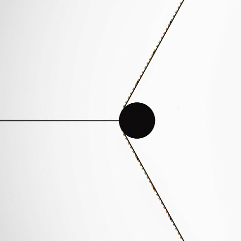 Потолочный светильник Davide Groppi UTOPIA 12 Systems 3000K Matt Black Utopia 1A5660400.30.20