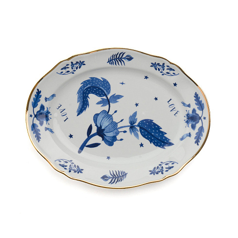 Блюдо Bitossi Home Marino L34 cm Fabula FTB00105