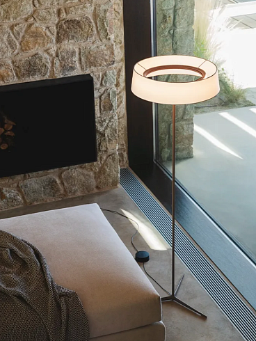 Торшер Vibia Dama 3230 Black 2700K Push Dama 323011/15