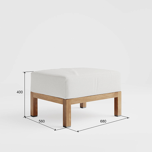 Пуф Delight Collection Outdoor Valencia Valencia Valencia Pouf