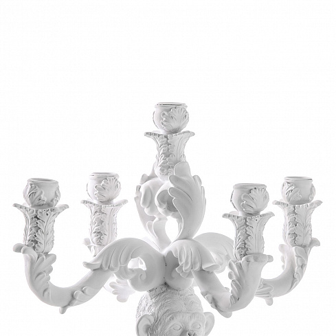 Канделябр Seletti Burlesque Chimp White Burlesque 14870 BIA