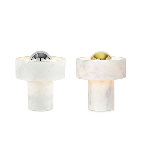 Настольная лампа Tom Dixon Stone Portable Silver Stone STPO01SSUN